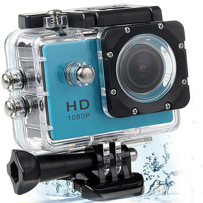 4K  Waterproof All Digital UHD WiFi Camera + RF Remote And Accessories