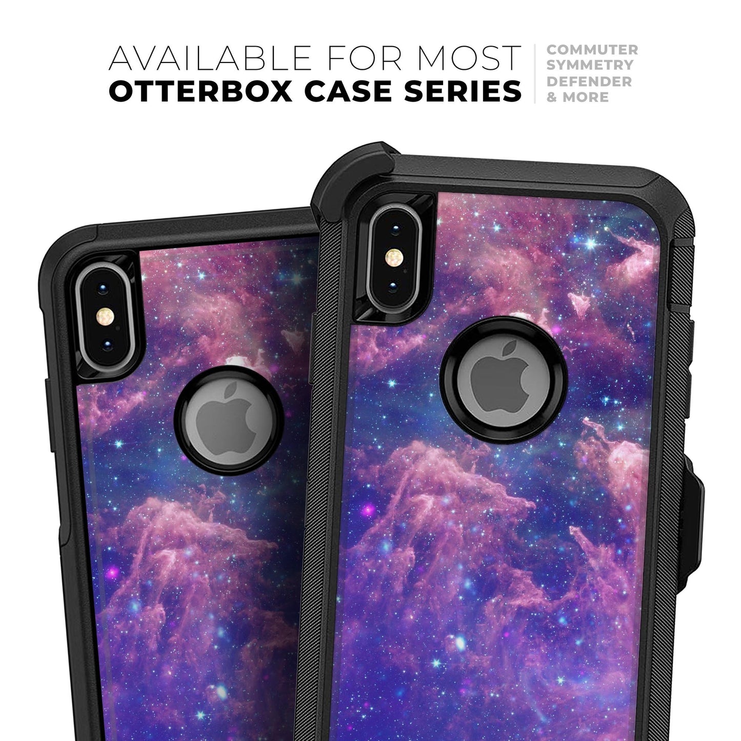 Colorful Nebula - Skin Kit for the iPhone OtterBox Cases